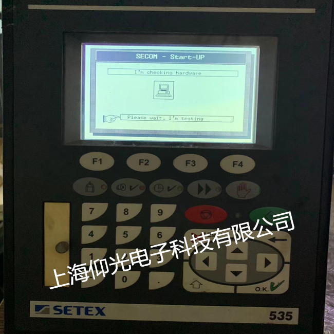 德國SETEX系統(tǒng)操作屏維修,SETEX印染機(jī)系統(tǒng)屏SECOM 535黑屏花屏修理快