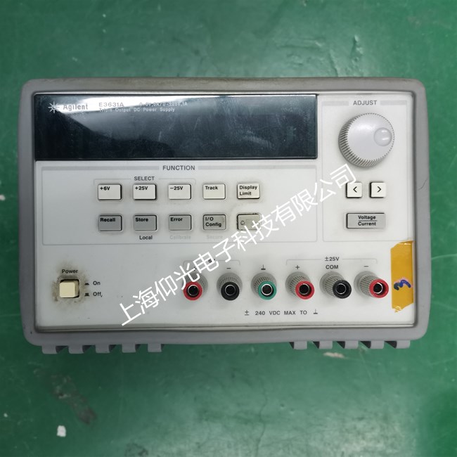 安捷倫直流電源維修,E3631A無法設置其它電壓輸出維修