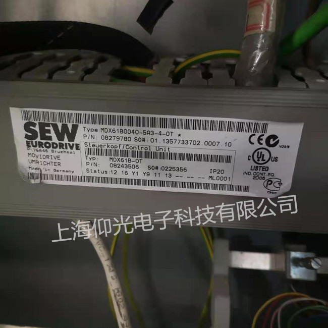 SEW伺服驅動器顯示報警F28維修總結