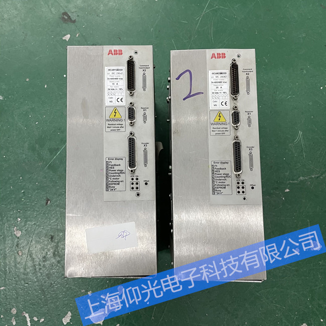 ABB伺服驅(qū)動(dòng)器維修IMCAM15B0000過載無輸出修理快