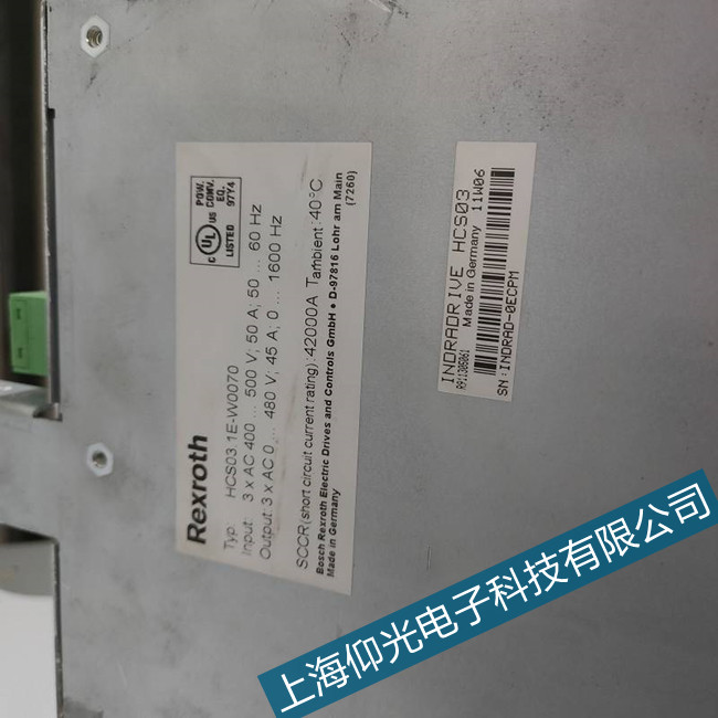 湖州力士樂(lè)力士樂(lè)HCS02.IE-W0070-A-03伺服驅(qū)動(dòng)器C0723故障維修維護(hù)