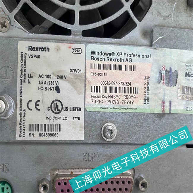 Rexroh德國(guó)力士樂(lè)工控機(jī)VPB40.3主板故障跡象有哪些