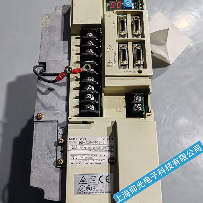 鄭州三菱伺服驅動器AL.46電機過熱故障維修電機不轉維修