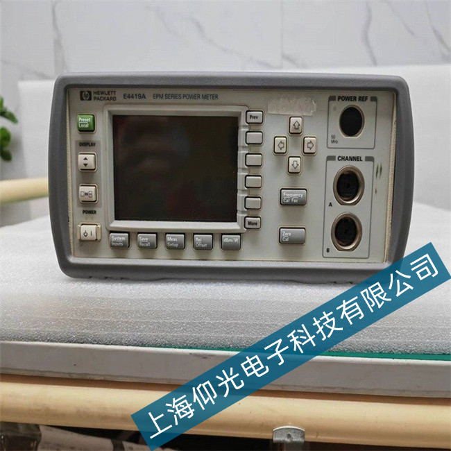 是德E4419A功率計常見故障原因分析及維修方法
